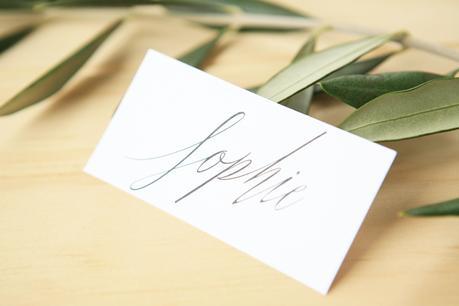 FREE Olive Script Wedding Printables