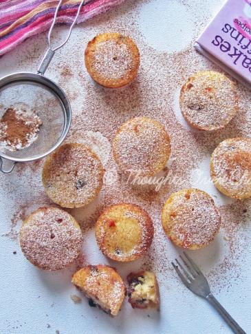 Strawberry Jam Donut Muffins