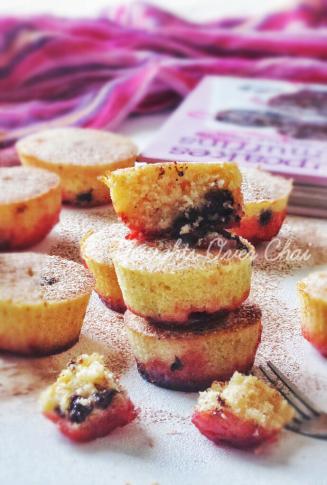 Strawberry Jam Donut Muffins