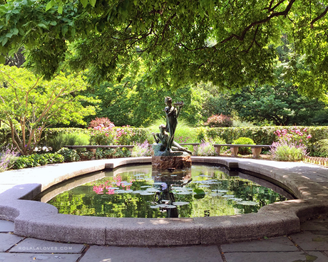 Burnett Fountain Central Park Conservatory Garden