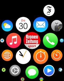 New Apple Watch sport app from Austria’s Kronen Zeitung