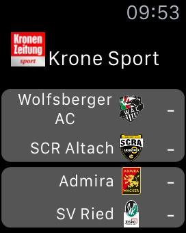New Apple Watch sport app from Austria’s Kronen Zeitung