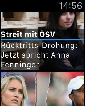 New Apple Watch sport app from Austria’s Kronen Zeitung