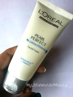 L'oreal Paris Pearl Effect Facial Foam Review