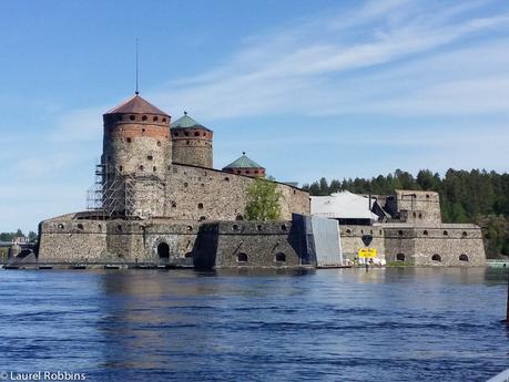 St. Olaf's Castle, one of the tourist attractions in Savonlinna, Finland.