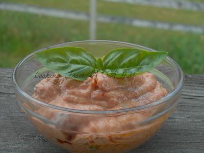 Sweet and Lemon Drop Basil Sun Dried tomato Spread