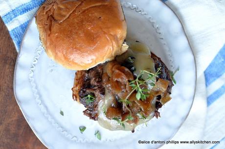 french onion beef sliders