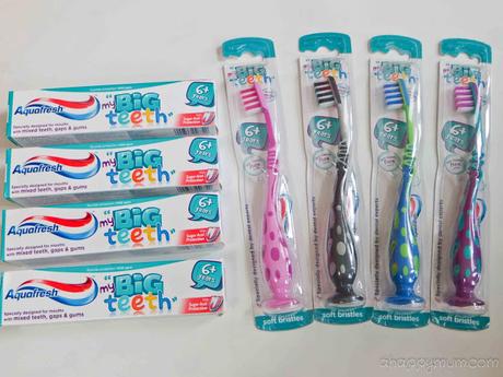 Make brushing teeth fun with Aquafresh