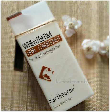 Wheatgerm Hair Conditioner for Dry & Damaged hair from The Natures Co:Reviewed