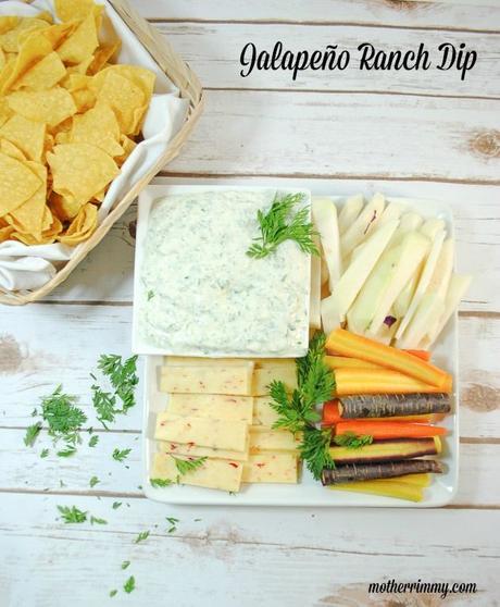 Slender Jalapeno Ranch Vegetable Dip and Salad Dressing