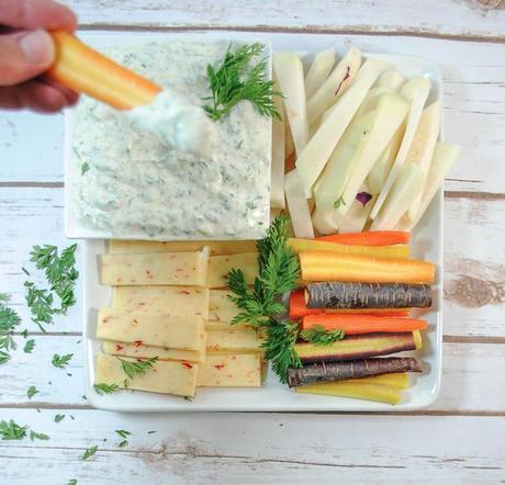 Slender Jalapeno Ranch Vegetable Dip and Salad Dressing