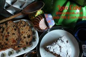 Cherry Cake Recipe with Lemon Icing Love Cake logo
