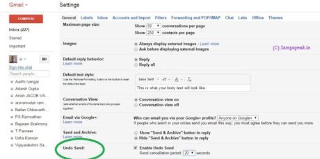 Gmail adds 'Undo Send'  button ...  Google removes support for 'emojis'