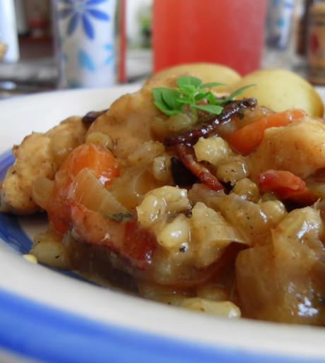 Chicken and Barley Simmer