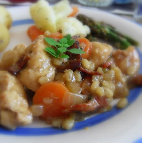 Chicken and Barley Simmer