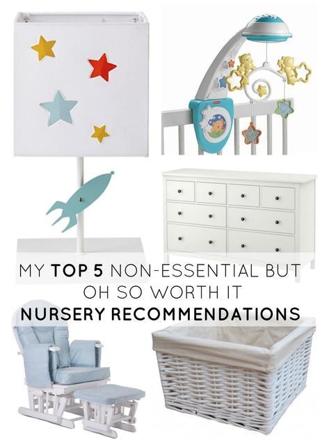 My Top 5 Non-Essential, But Oh-So-Worth-It Nursery Recommendations