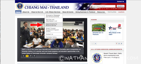 Chiang Mai Consulate Website
