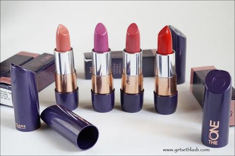 Oriflame The One : 5-In-1 Colour Stylist Lipsticks - Swatches, Review