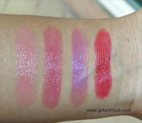 Oriflame The One : 5-In-1 Colour Stylist Lipsticks - Swatches, Review