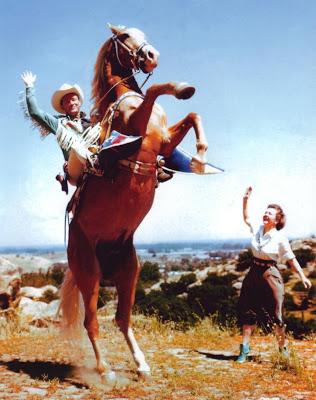 Two Generations of Maybelline cousin's, love dressing up like Tom Mix and Roy Rogers - 1930s -1950s