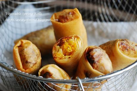 Vegetable Spring Rolls 春卷