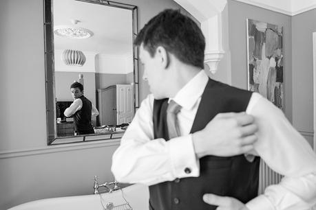 Merchant Adventurers Hall Wedding Photography Groom Preparation