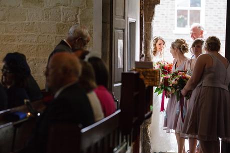 Wedding photography at St. Denys Church