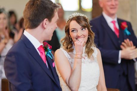 Wedding photography at St. Denys Church