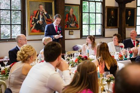 Documentary Wedding Photography at Merchant Adventurers Hall Speeches