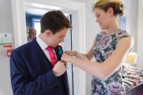 Merchant Adventurers Hall Wedding Photography Groom Preparation