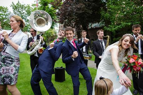 York Wedding Photography with The New York Brass Band