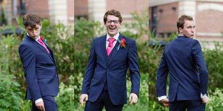 Fun Wedding Photography at Merchant Adventurers Hall 