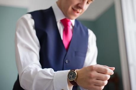 Merchant Adventurers Hall Wedding Photography Groom Preparation