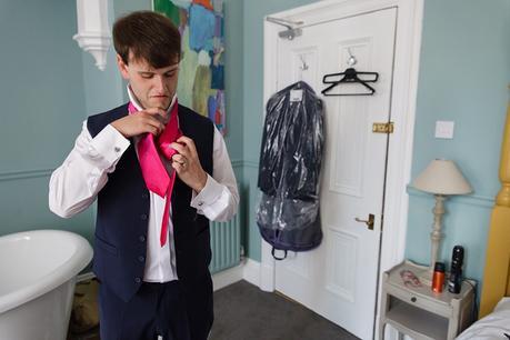 Merchant Adventurers Hall Wedding Photography Groom Preparation