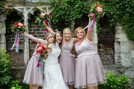 Fun Wedding Photography at Merchant Adventurers Hall 