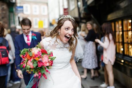 York Wedding Photography Bride & Groom Dance With Hare Krishnas