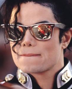 Michael Jackson RayBan Wayfarer mirrored