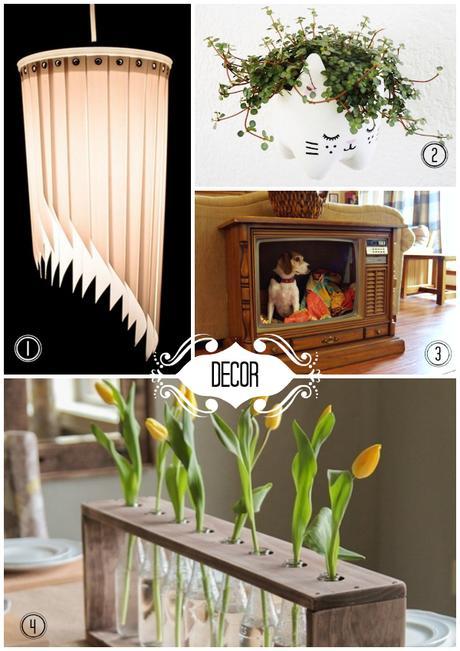 Here are some fun upcycle ideas for your decor this summr from Savvy Brown!