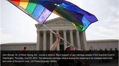 5 people v. 5000 years: Homosexual Marriage for all the land redefined, affirmed, and applauded
