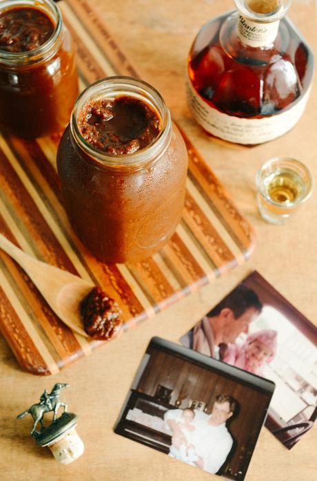 Homemade Bourbon BBQ Sauce // www.WithTheGrains.com