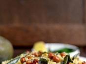 Mango Pulihora with Brown Rice (Mamidikaya Pulihora)