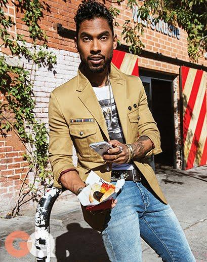 Miguel Shows His RockStar Style In GQ Magazine
