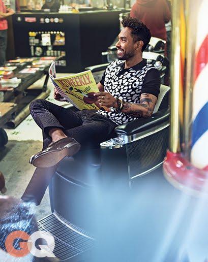 Miguel Shows His RockStar Style In GQ Magazine