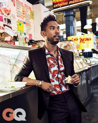 Miguel Shows His RockStar Style In GQ Magazine