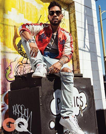 Miguel Shows His RockStar Style In GQ Magazine