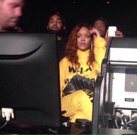 Rihanna Attends J. Coles LA Show