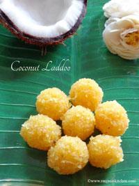 Coconut laddu