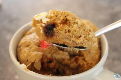 Mug Monday – White Chocolate & Cherry Mug Cookie