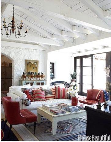 A Penchant For Patriotic Colors