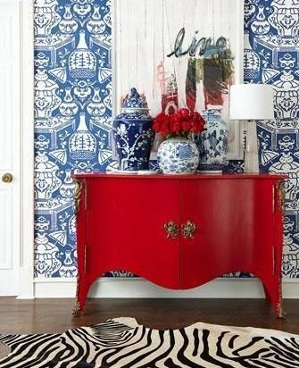 A Penchant For Patriotic Colors